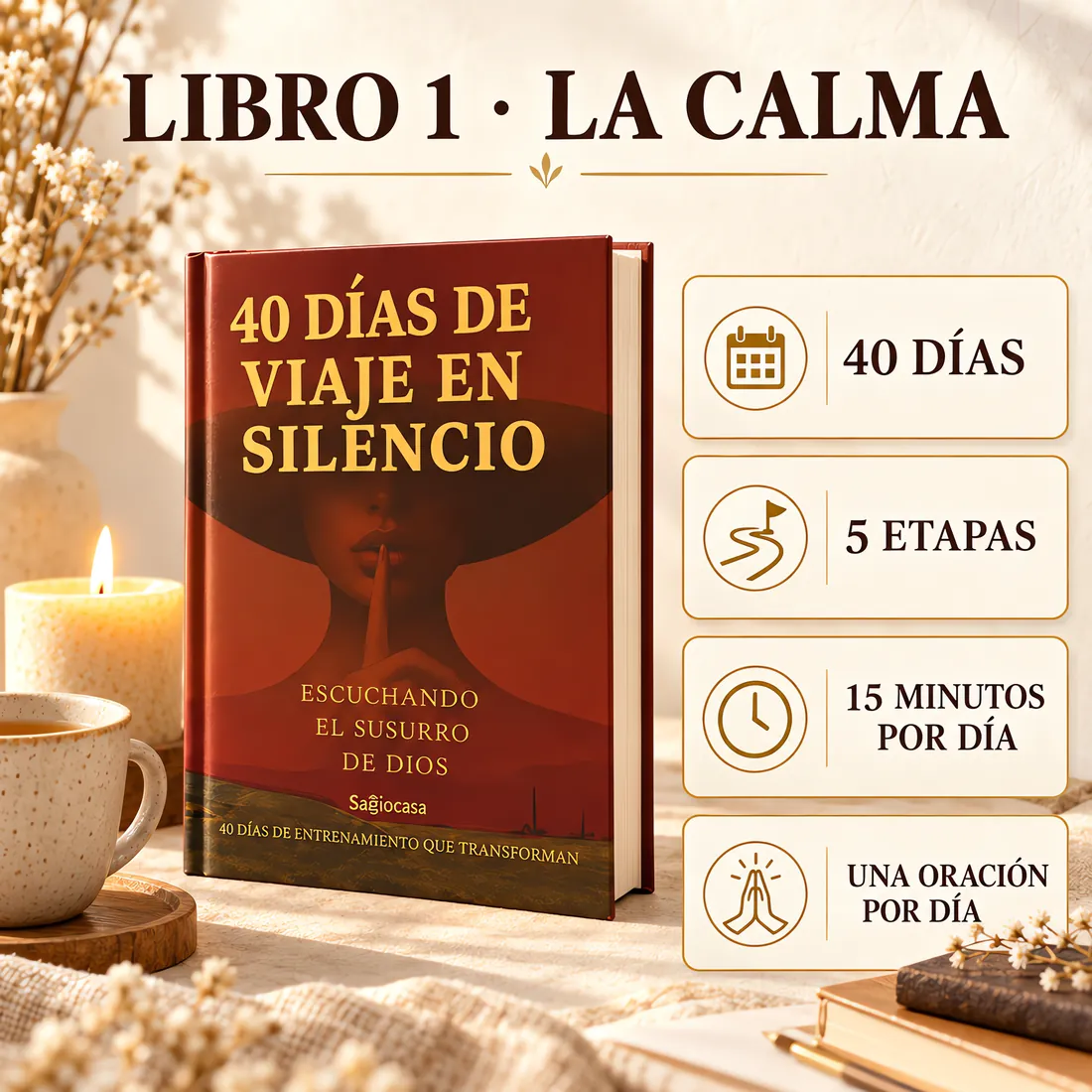 Libro 40 Días de Viaje en Silencio